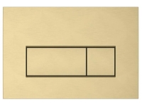 740-2325 - Vitra Root Square Kumanda Paneli - Fırçalı Altın