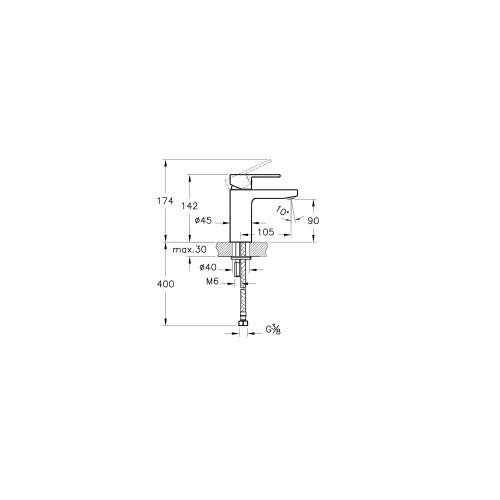 A42532-Artema Fold S Lavabo Bataryası - Krom