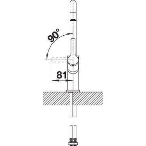 520764-Blanco Eviye Bataryası Jurena - Krom