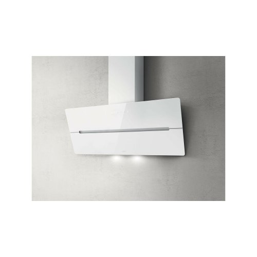 Elica PRF0125672 Wise WH/A/90 - White Glass - Head Free