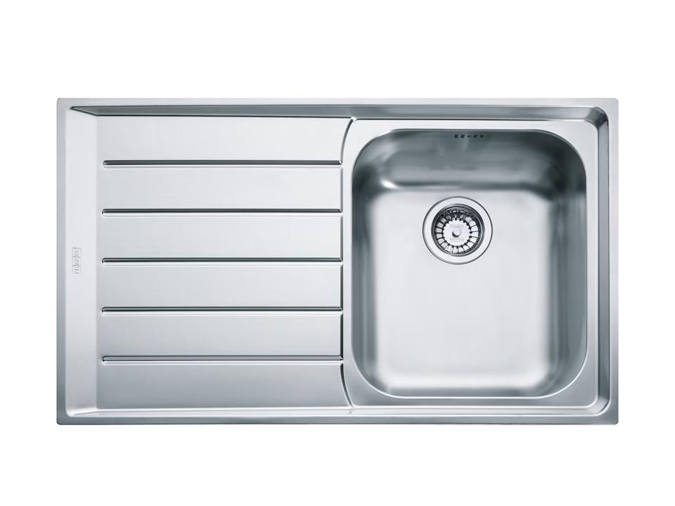 127.0059.655-Franke Çelik Evye Neptun Slimtop NEX 211 Tek Gözlü Sol Damlalıklı