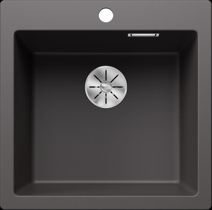 521669-Blanco Silgranit Eviye Pleon 5 - Kaya Gri