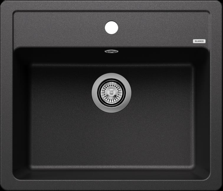 523332-Blanco Silgranit Eviye Legra 6 - Anthracite