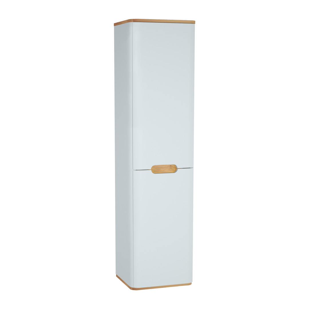 60848-Vitra Sento 40 cm Boy Dolap, Ayaksız, Mat Beyaz, Sağ
