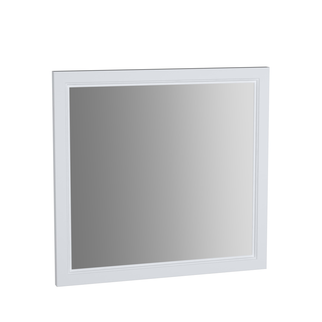 62216 - Vitra Valarte Düz Ayna, 80 cm, Mat Beyaz