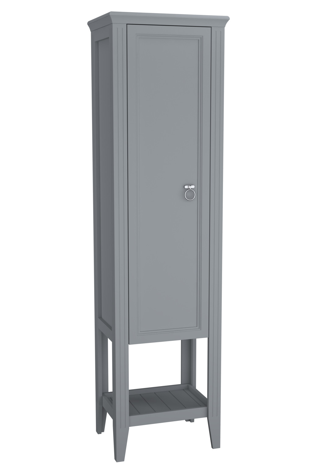 62241-Vitra Valarte Boy Dolap - 55 cm Sol - Gri