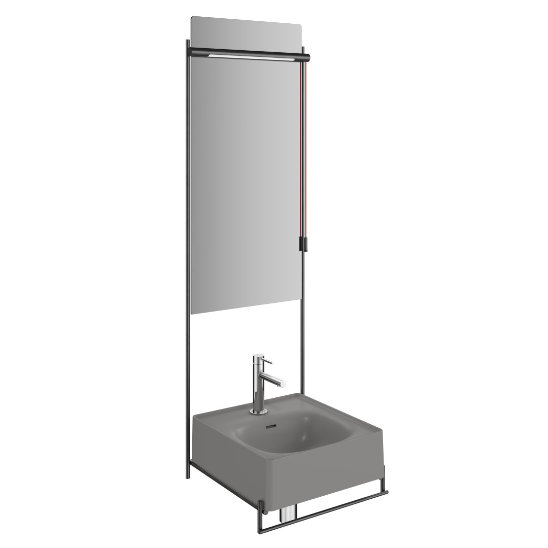 64103 - Vitra Equal Düz Ayna 40 cm, Aydınlatmalı