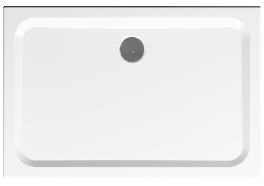 64150002000-Vitra Optimum Neo 120x80 cm Dikdörtgen Monoblok Gövde - Beyaz
