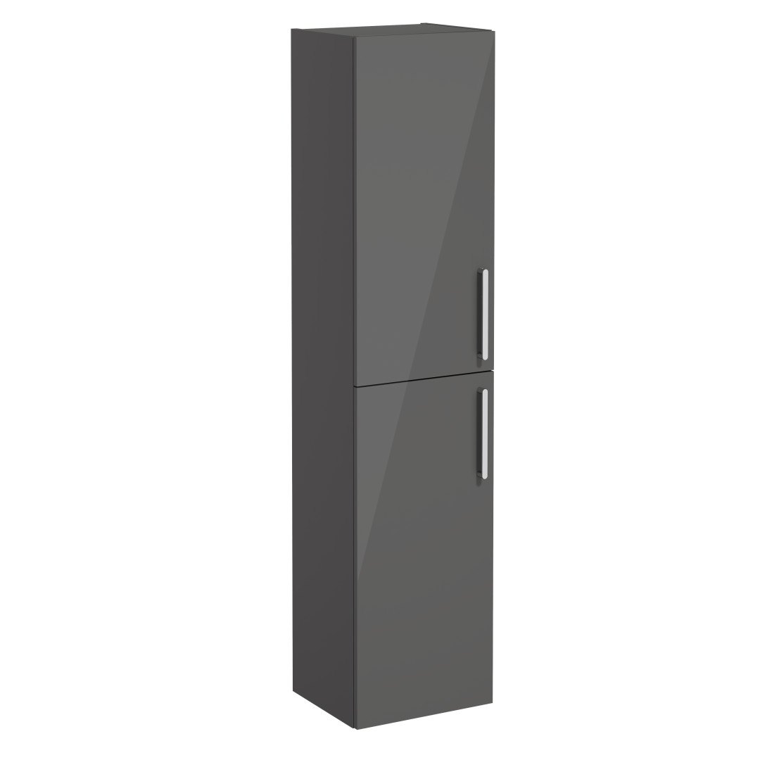 66224 - Vitra Root Flat Boy Dolap 40 cm - Antrasit Fs