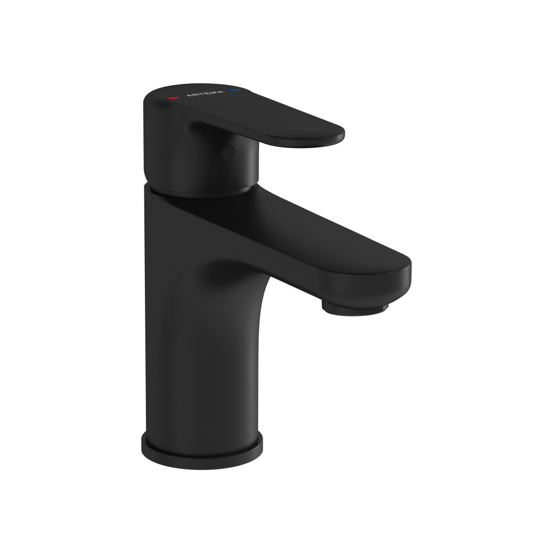 A4270536-Artema Root Round Lavabo Bataryası S - Mat Siyah