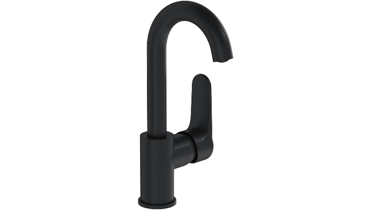 A4275436 - Artema Root Round LAvabo Bataryası Yüksek Ve Döner Borulu - Mat Siyah