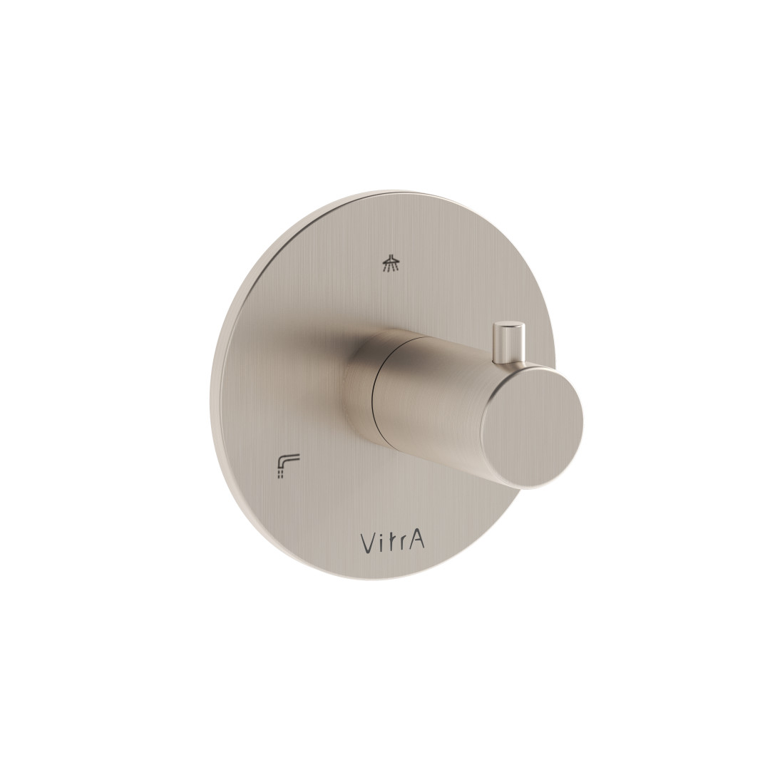 A4285934 - Vitra - Origin Ankastre 3 Yollu Yönlendirici Sıva Üstü Grubu - Fırçalı Nikel
