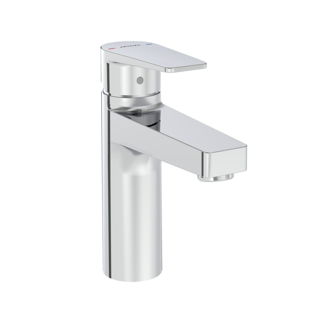 A42938 - Vitra Flow Square Lavabo Bataryası (yüksek) - Krom