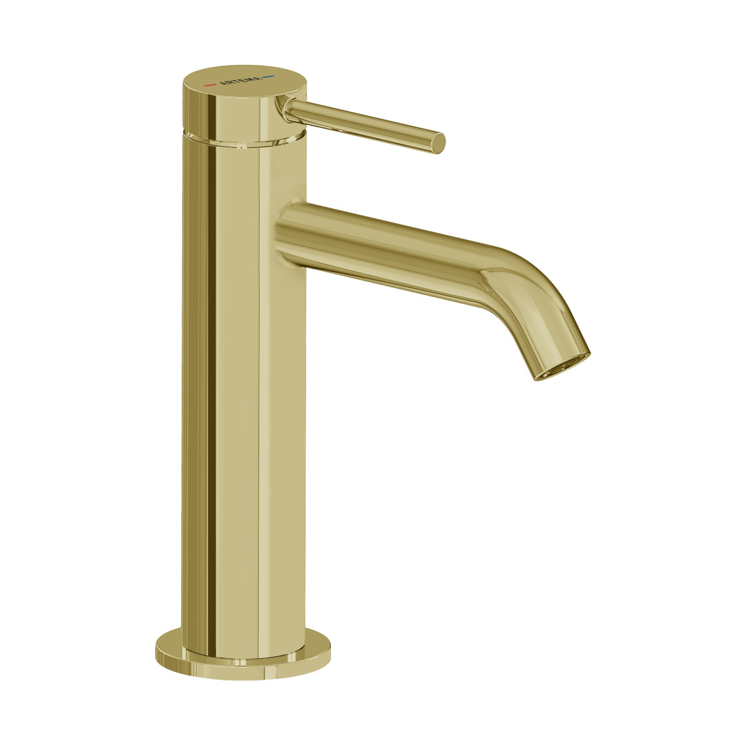 A4353274 - Artema Minimax Round Yüksek Lavabo Batartyası, Soft Altın