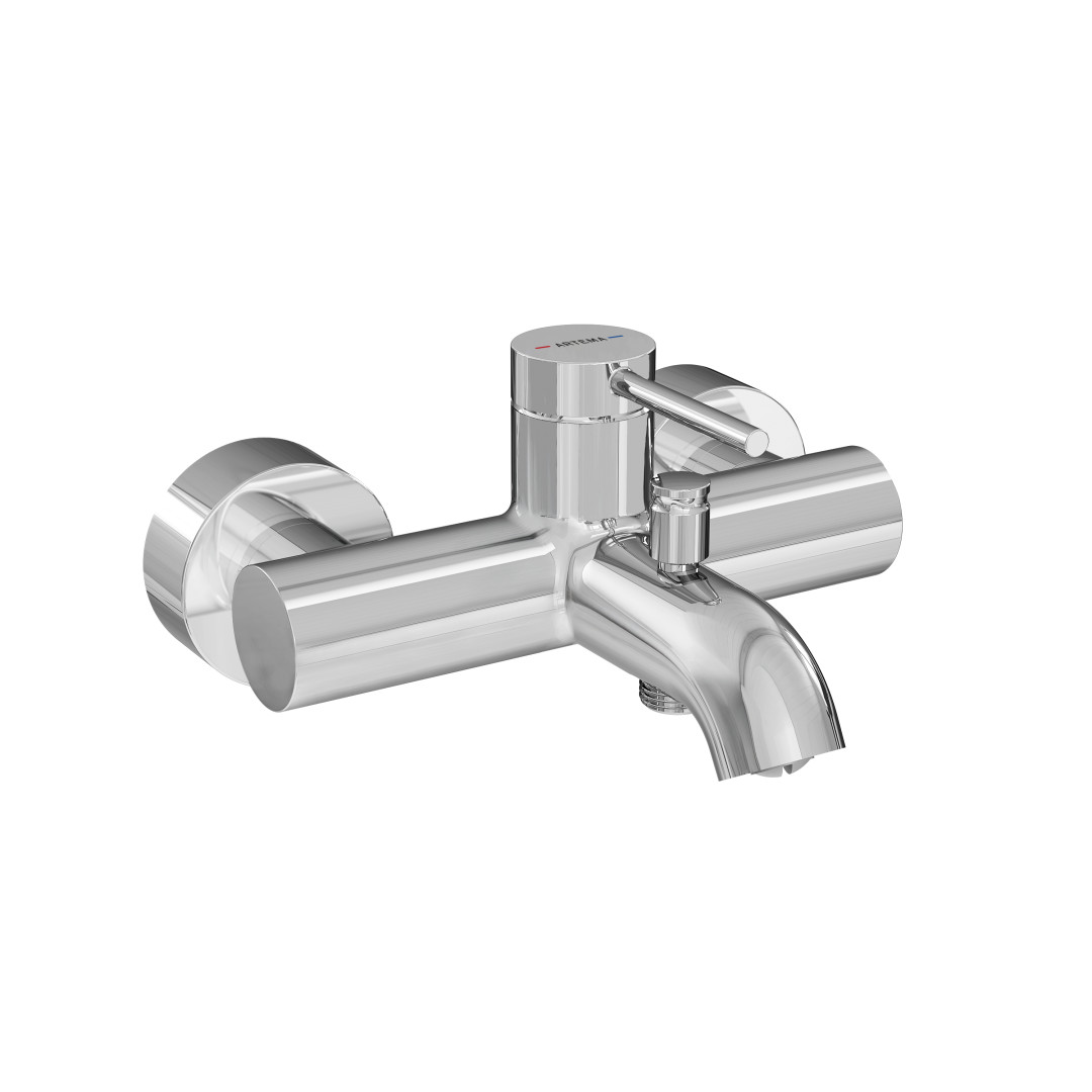 A43548 - Artema Minimax Round Banyo Bataryası, Krom