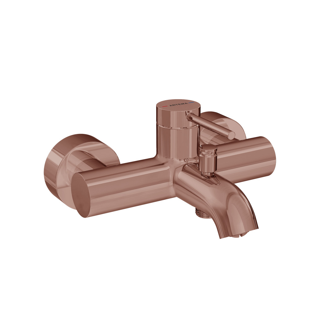 A4354829 - Artema Minimax Round Banyo Bataryası, Soft Bakır