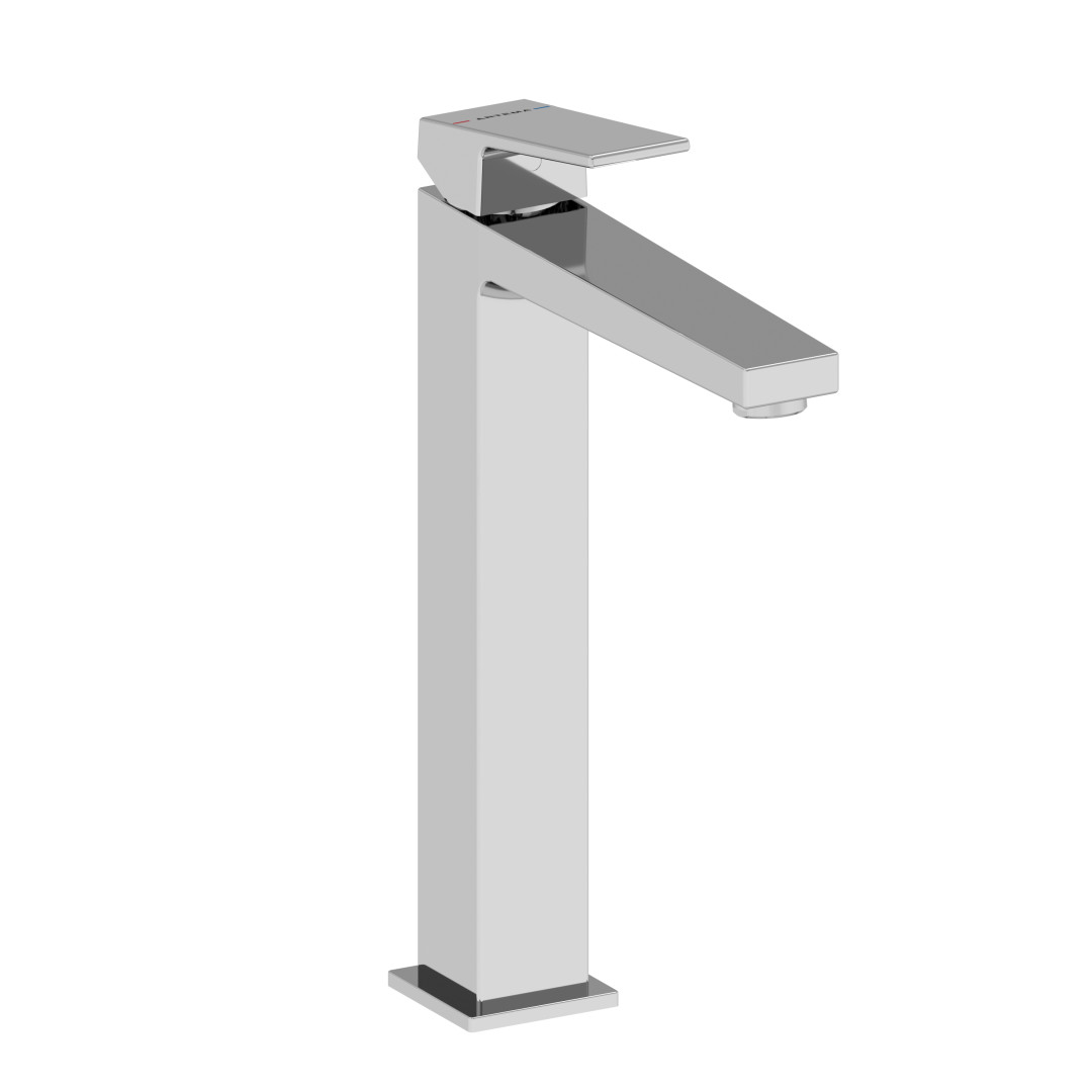A43724 - Artema Minimax Square Lavabo Bataryası Çanak, Krom