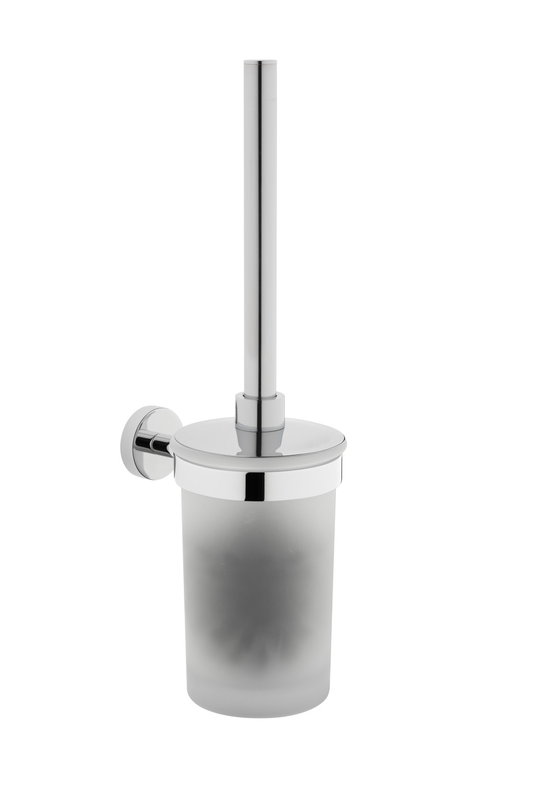 A44104-Vitra Base 200 Krom Duvardan Tuvalet Fırçalığı
