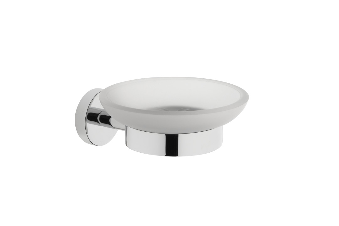 A44105-Vitra Base 200 Krom Katı Sabunluk