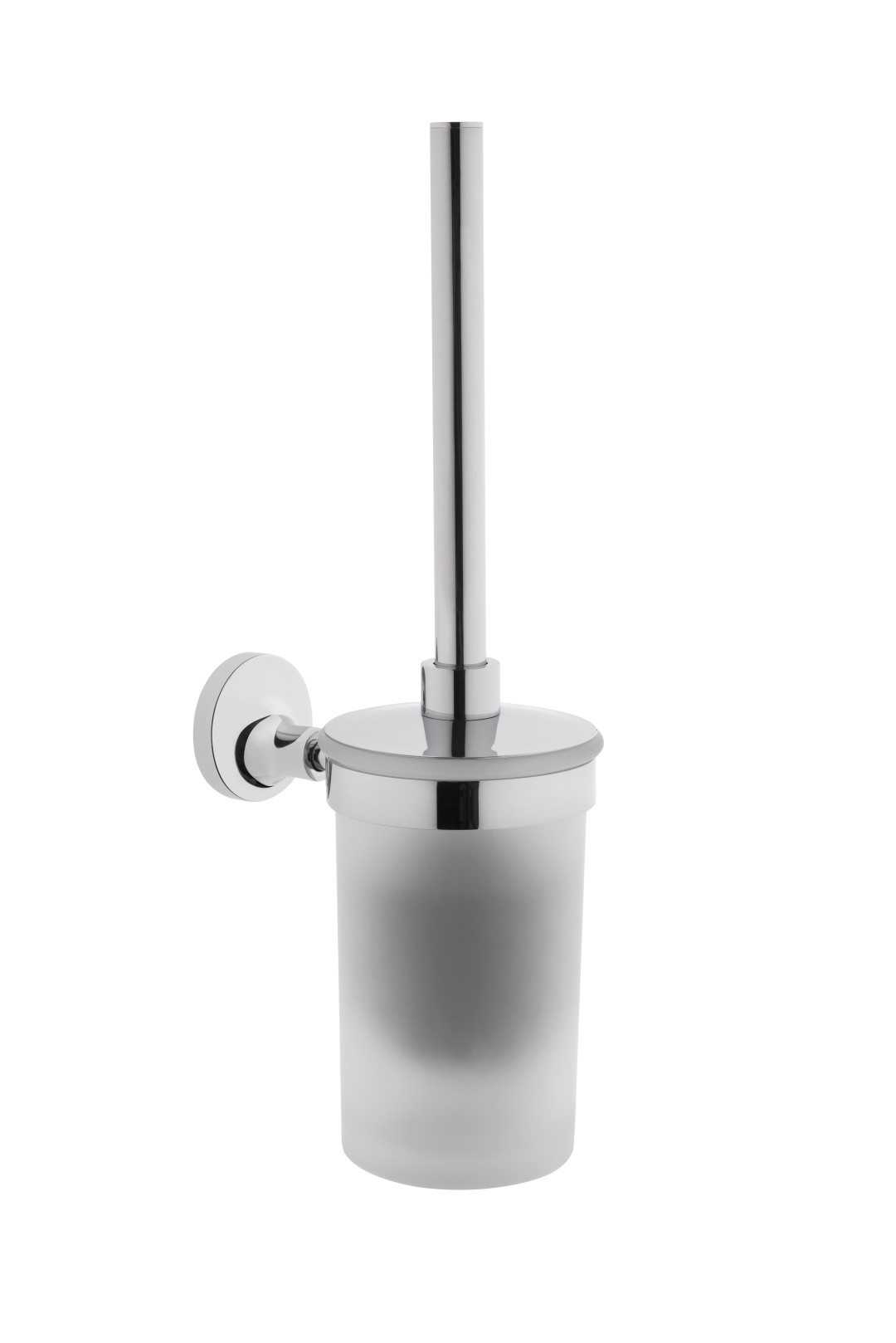 A44113-Vitra Base 300 Krom Duvardan Tuvalet Fırçalığı