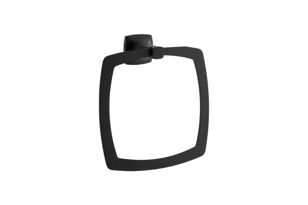 A4412036 - Vitra Base 400 Halka Havluluk - Siyah