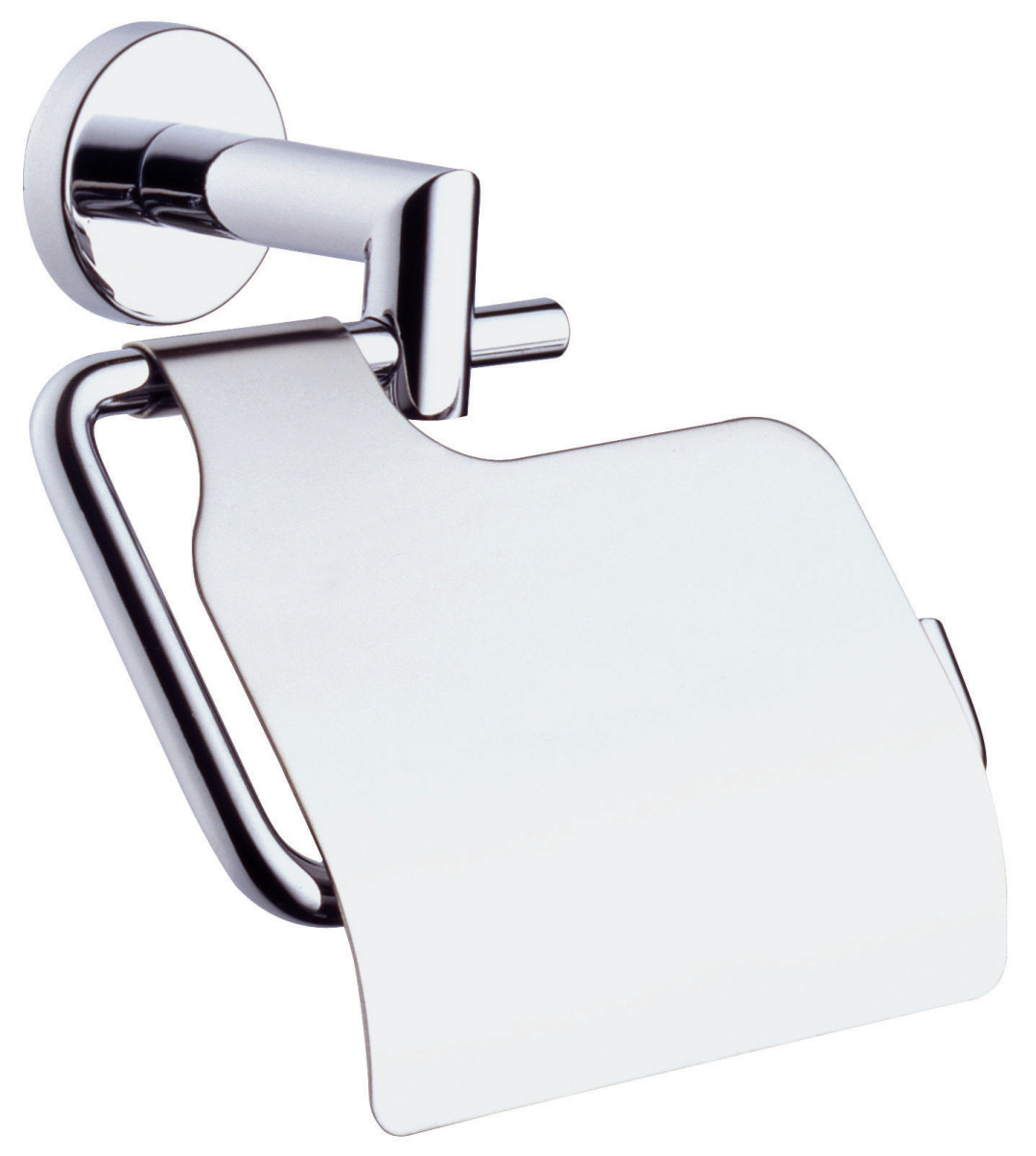 A44788-Vitra Minimax Tuvalet Kağıtlığı - Kapaklı - Krom