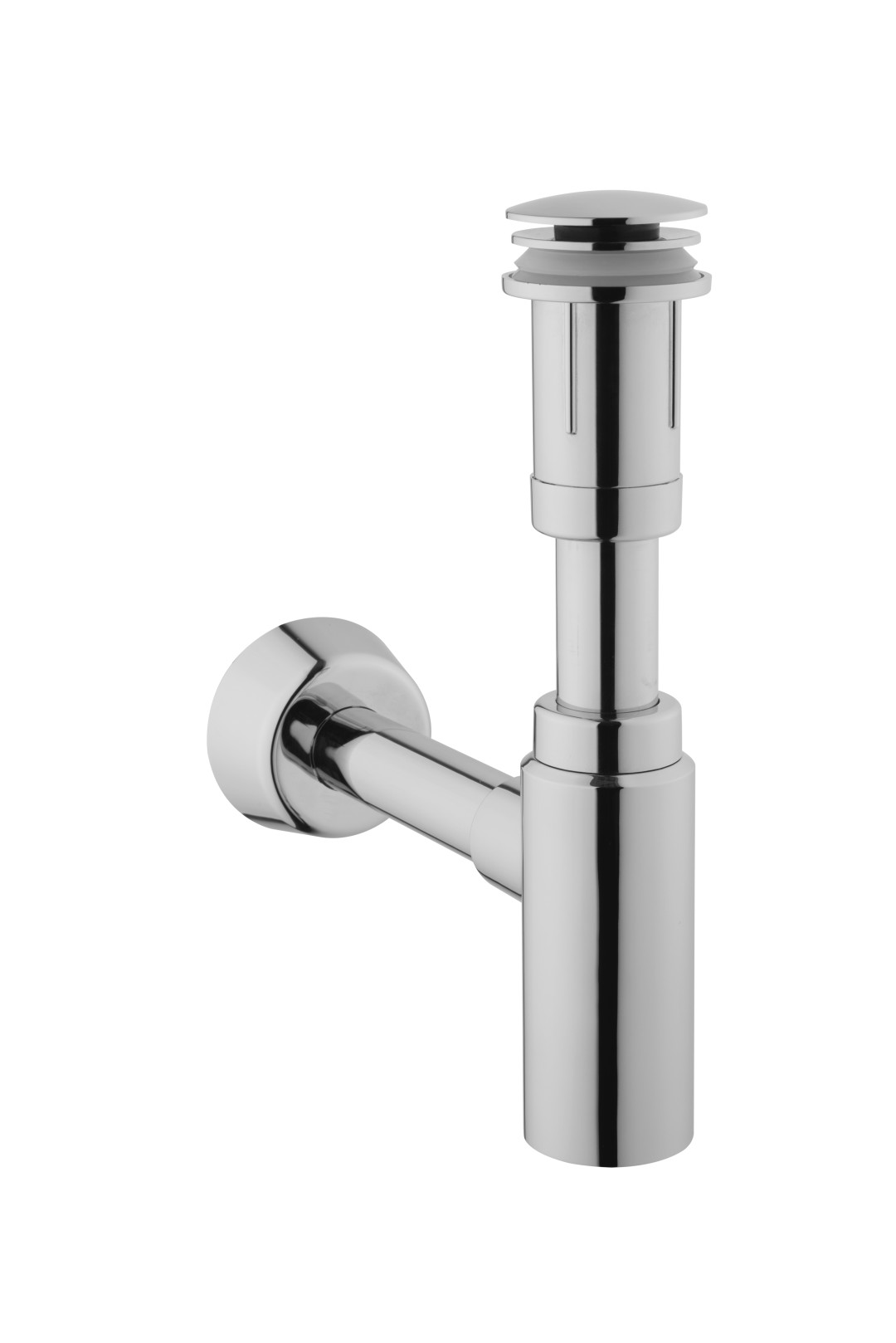 A45154-Vitra Lavabo Sifon Seti - T Tipi - Krom