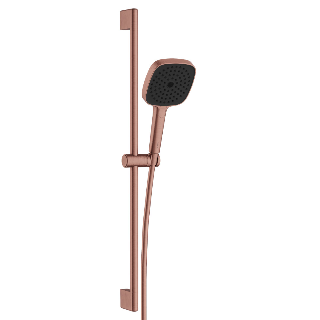 A4592824 - Vitra Prime S 130mm Sürgülü El Duşu 3F, Fırçalı Soft Bakır