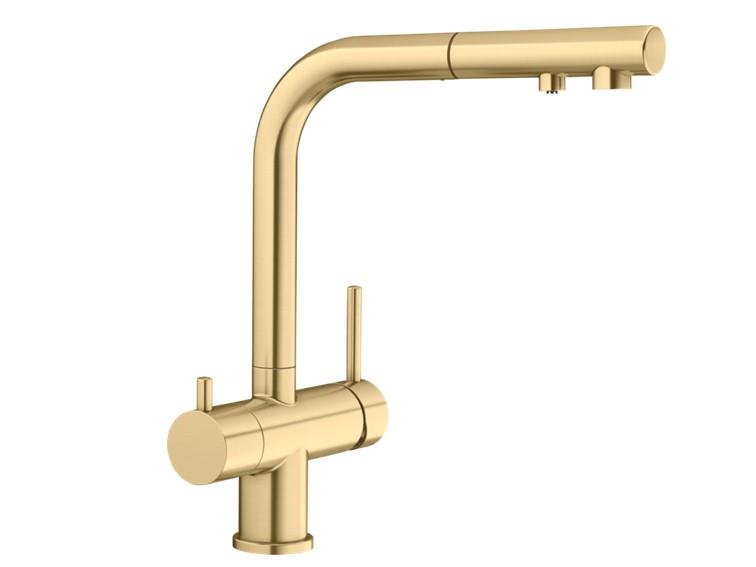 526694-Blanco Eviye Bataryası Fontas-s II - Satin Gold