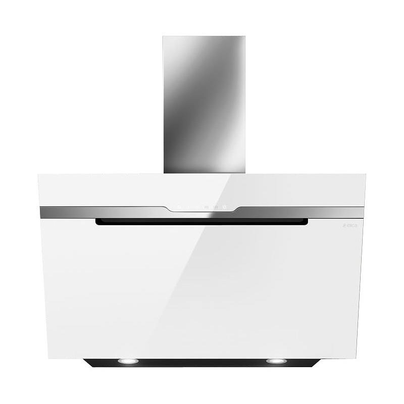 Elica PRF0124236A Majestic WH/A/90 - White Glass - Head Free