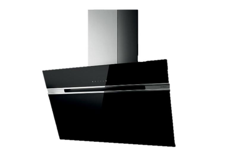 Elica PRF0100991C Stripe BL/A/90/LX - Black Glass - Head Free