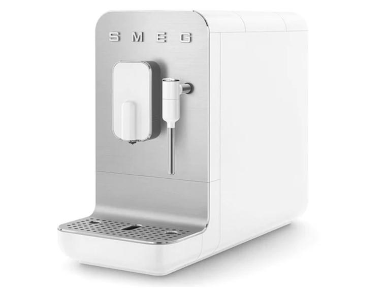 Smeg 50-S Style BCC02 Espresso Otomatik Kahve Makinesi Mat Beyaz