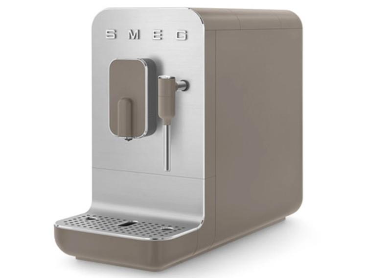 Smeg 50-S Style BCC02 Espresso Otomatik Kahve Makinesi Taupe Mat