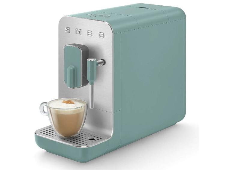Smeg 50-S Style BCC02 Espresso Otomatik Kahve Makinesi Mat Zümrüt Yeşili