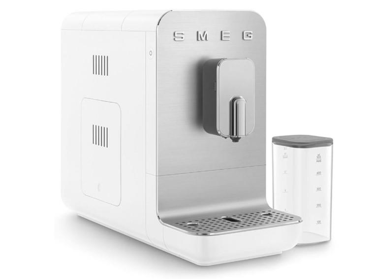 Smeg 50-S Style BCC13 Espresso Otomatik Kahve Makinesi Mat Beyaz