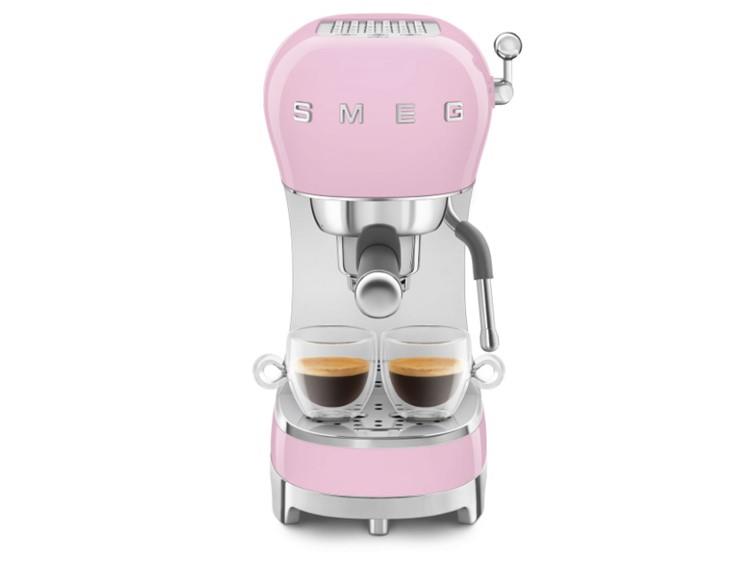 Smeg Pembe Espresso Kahve Makinesi