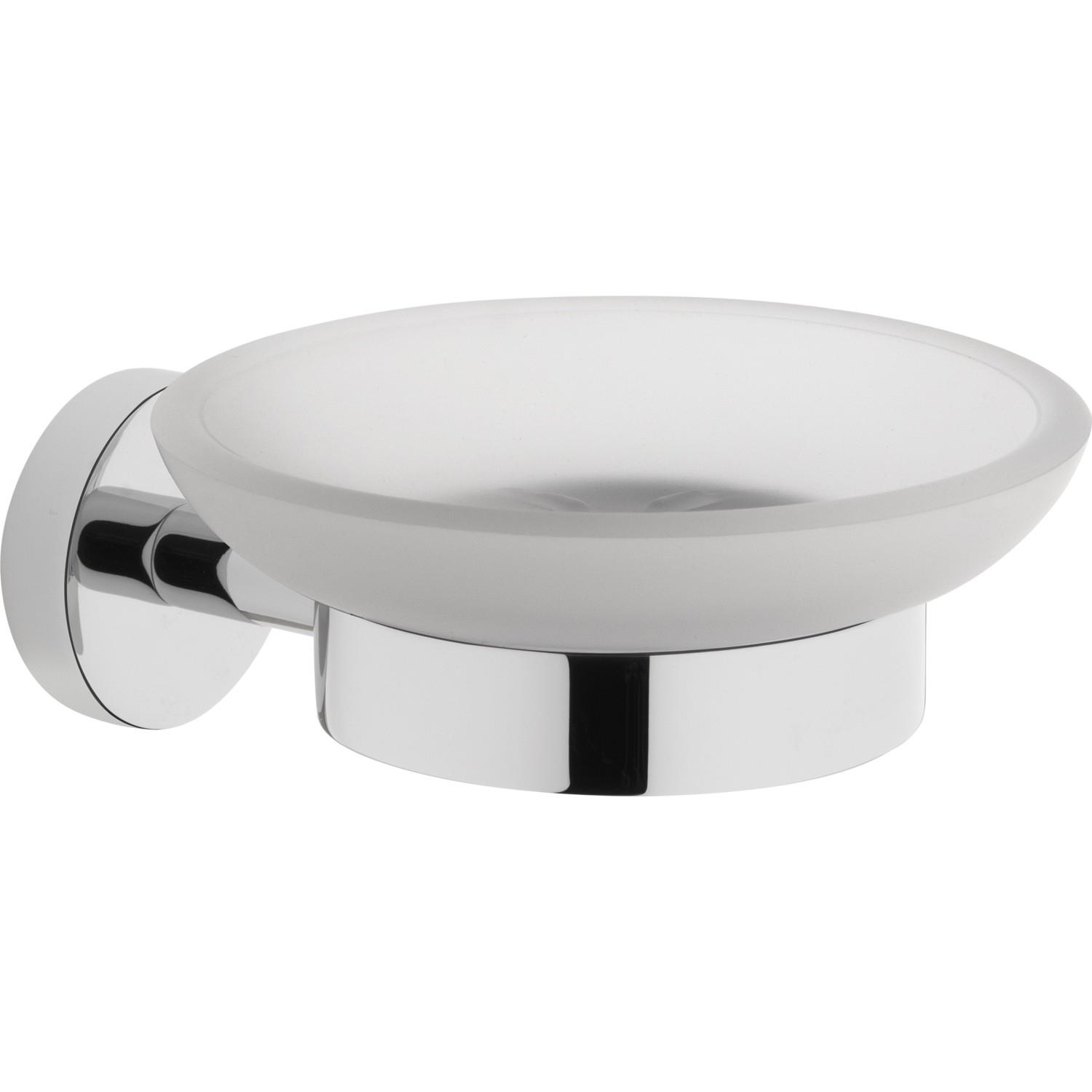 A44105-Vitra Base 200 Krom Katı Sabunluk