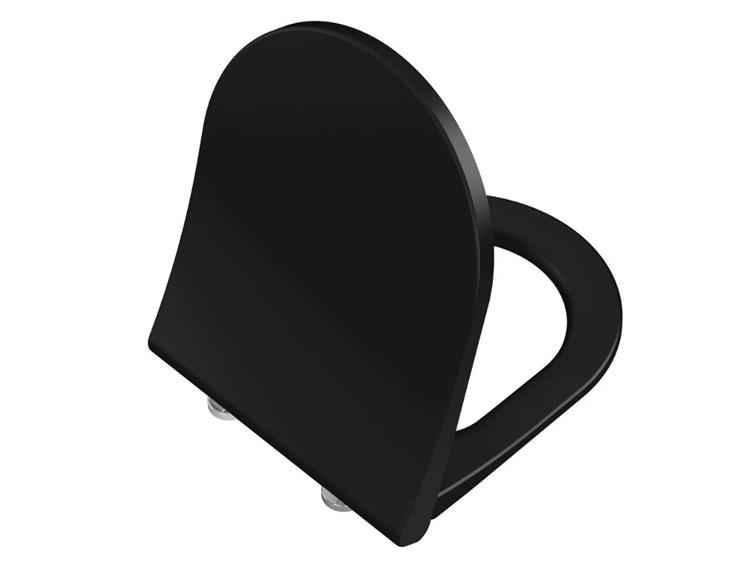 131-483-009-Vitra Integra Slim Etekli Soft Klozet Kapağı Duroplast - Mat Siyah