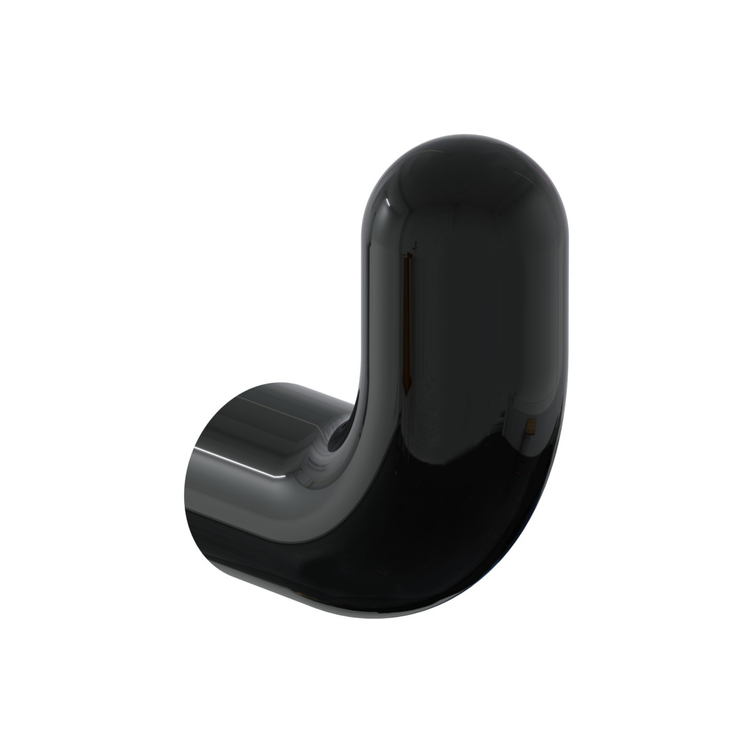Vitra Liquid Kanca Askı , Parlak Siyah