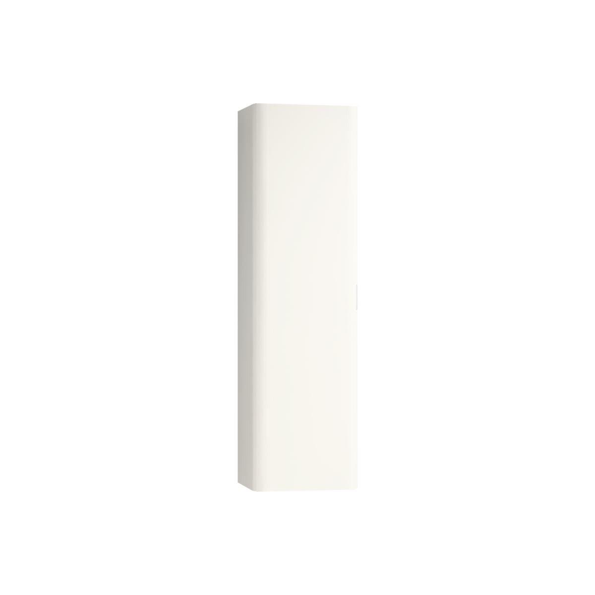 56427-Vitra Nest Trendy Boy Dolabı 45 cm Tek Kapaklı Parlak Beyaz - Sol