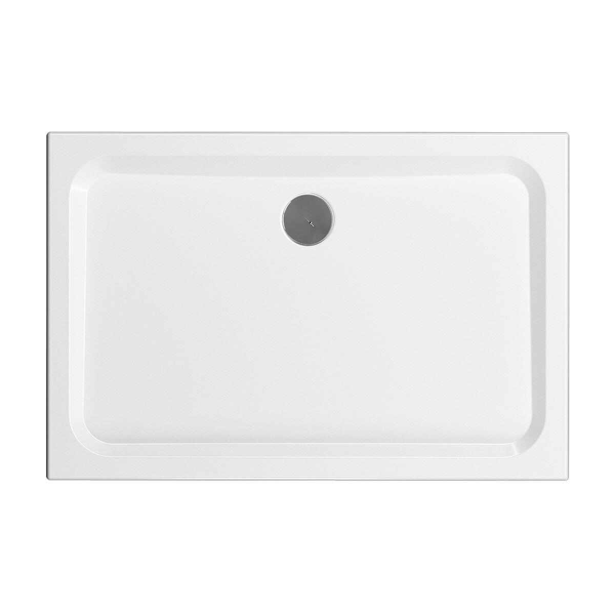 64150002000-Vitra Optimum Neo 120x80 cm Dikdörtgen Monoblok Gövde - Beyaz