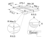 108.0606.106-Franke Ocak Cam İndüksiyonlu Smart FSM 302 I BK