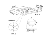 108.0606.111-Franke Ocak Cam İndüksiyonlu Maris FMA 654 I F BK