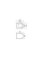 110-003-009-Vitra İntegra Round Universal Klozet Kapağı Slim - Üstten Sıkmalı Yavaş Kapaır - Beyaz