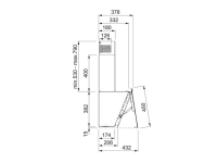 110.0361.903-Franke Davlumbaz FPJ 615 V WH A 60 CM Beyaz