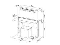 110.0365.588-Franke Davlumbaz Downdraft FDW 908 IB XS 90 CM