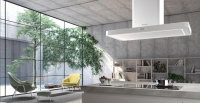 110.0456.265-Faber - T-Light isola EV8+ WH Matt A100 Mat Beyaz Ada Tipi Davlumbaz