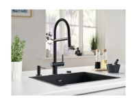 115.0653.409-Franke Evye Armatürü Active Plus Semi Pro Matt Black