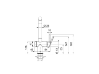 115.0669.769-Franke Evye Armatürü Active Twist Matt Black