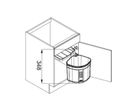 121.0176.518-Franke Ankanstre Mini Sorter